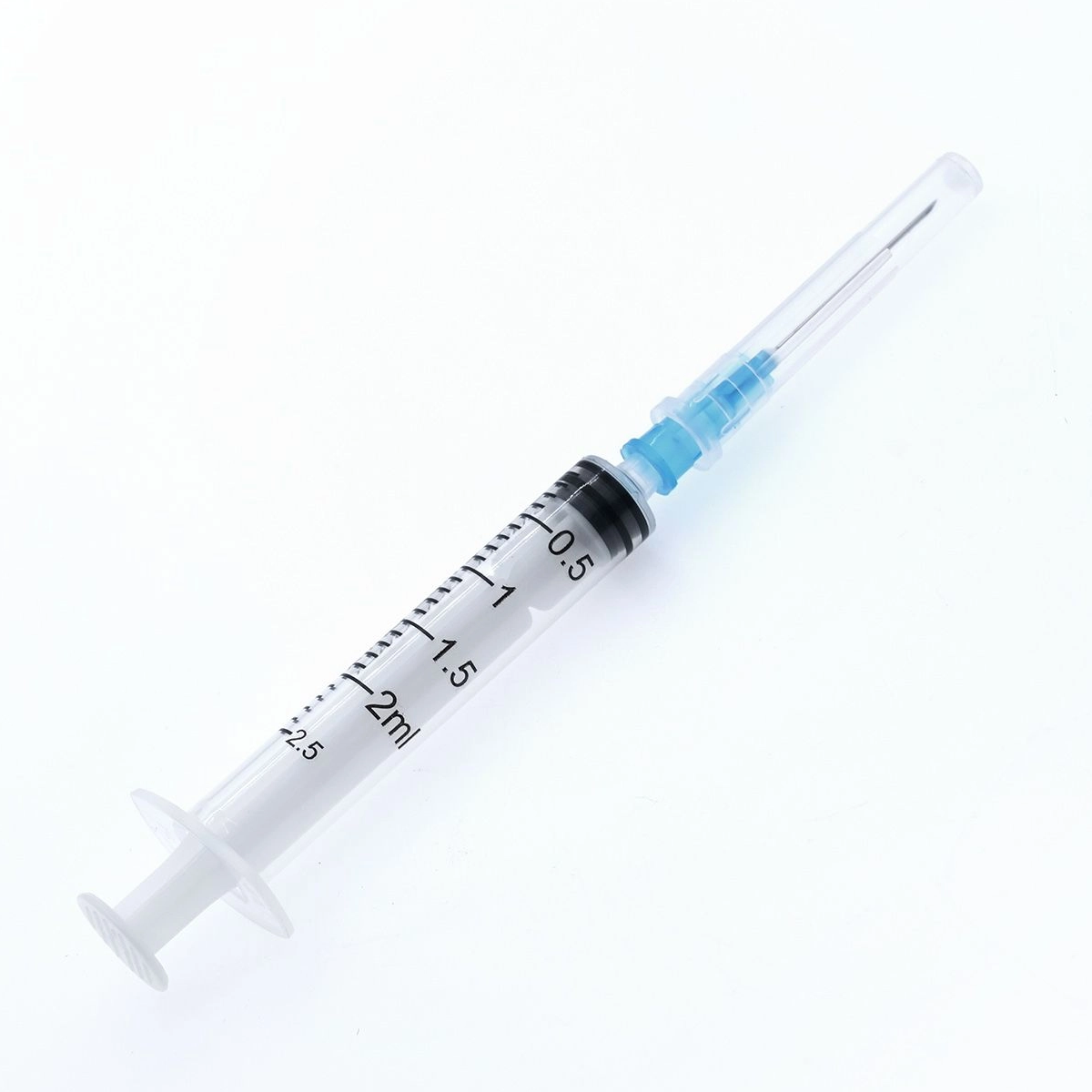 Medical Plastic Disposable Syringe with Needle for Injection Luer Slip Luer Lock 