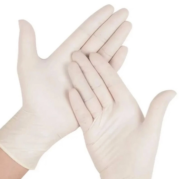 CE ISO13485 Medical Disposable Latex Examination Gloves Powder Free Powdered 