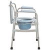 Aluminum Adjustable Height Commode Toilet Chair for Elderly