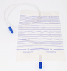 Medical Disposable Plastic Sterile Economic 2000ml PVC Cross Valve Pull-Push Valve Urine Bag