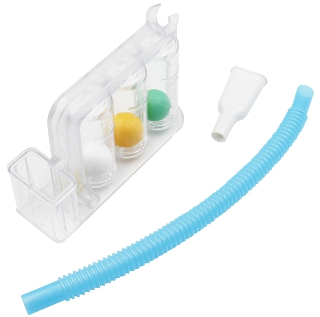 Wholesale Three Balls Incentive Spirometer Medical Breathing Exerciser