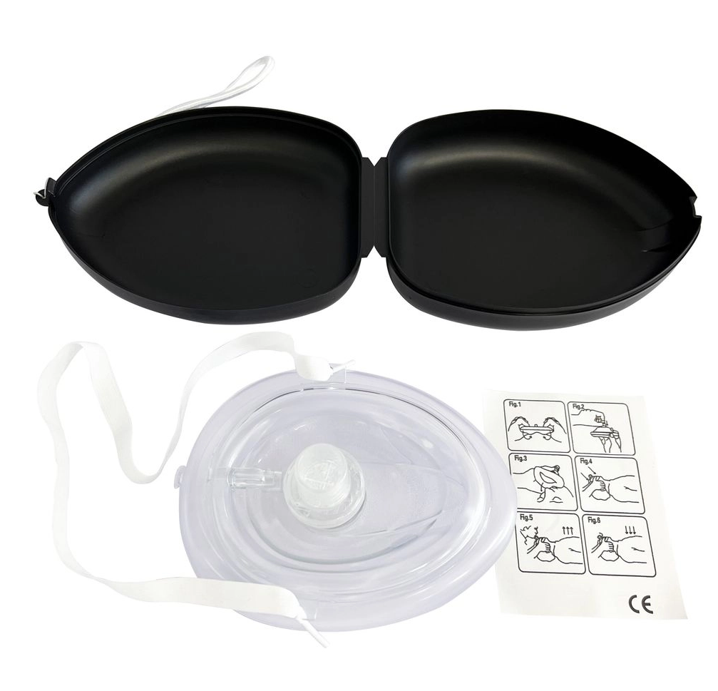 Emergency First Aid Kit with CPR Mask and Oxygen Training Supplies