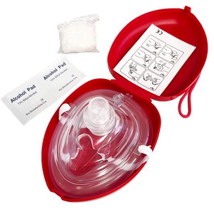 Emergency First Aid Kit with CPR Mask and Oxygen Training Supplies