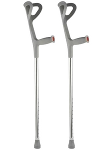 Aluminum Alloy Adjustable Elbow Crutch for Disabled Person