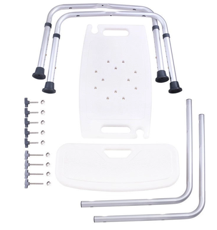 Adjustable Aluminum Safety Bath Seat for Disabled