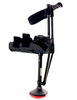 Telescopic Hands Free Walking Crutch Anti Skid Single Leg