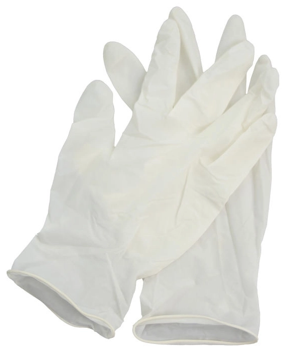 CE ISO13485 Medical Disposable Latex Examination Gloves Powder Free Powdered 