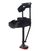 Telescopic Hands Free Walking Crutch Anti Skid Single Leg