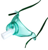 High Quality Disposable Medical PVC Oxygen Tracheostomy Mask with 360 Rotation Connector