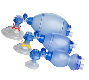 Factory Supply Medical Resuscitator Ambu Valve Bag Valve Mask Adult PVC Manual Resuscitator