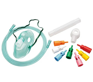 Medical Grade ISO Standard Adjustable Venturi Mask with 7 Dilutor Standard Type
