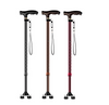 Height Adjustable LED Light Walking Stick Cane Crutches for Elderly