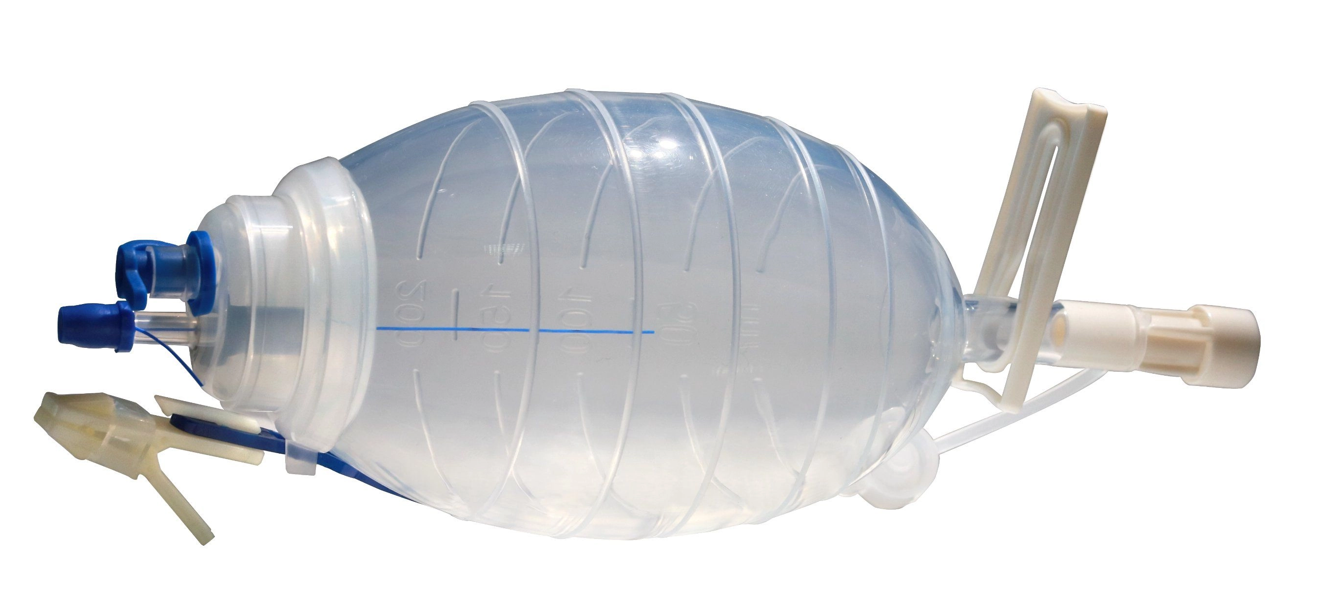 Medical PVC Hollow Closed Wound Drainage System 400cc 10fr