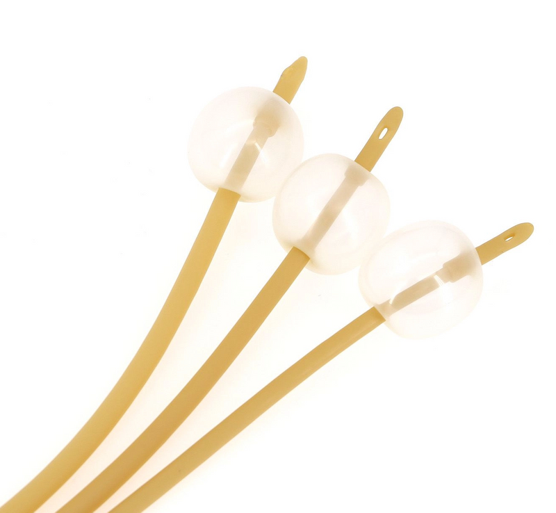 CE/ISO/FDA Disposable Medical Sterile Three Way Latex Foley Urinary Catheter with Silicone Coated