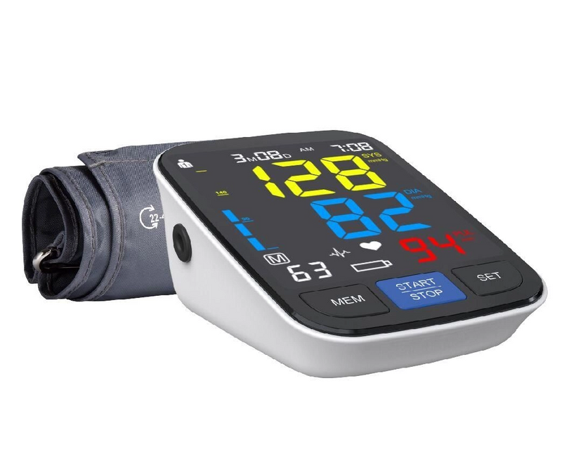 Electronic Medical Upper Arm Digital Blood Pressure Monitor Sphygmomanometer