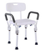Adjustable Aluminum Safety Bath Seat for Disabled