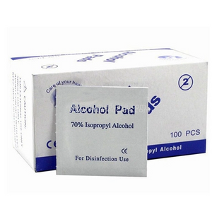 Alcohol Swab Factory CE 70% Isopropyl Alcohol Pads CE ISO13485 Approved