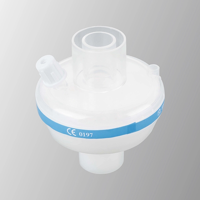 Disposable Medical Tracheostomy HME Bacterial Breathing Filter