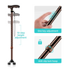 Height Adjustable LED Light Walking Stick Cane Crutches for Elderly