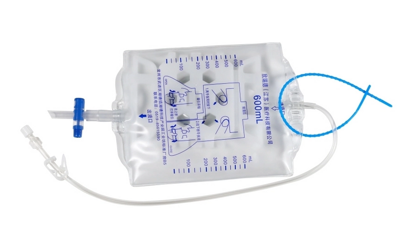 Medical PVC Hollow Closed Wound Drainage System 400cc 10fr
