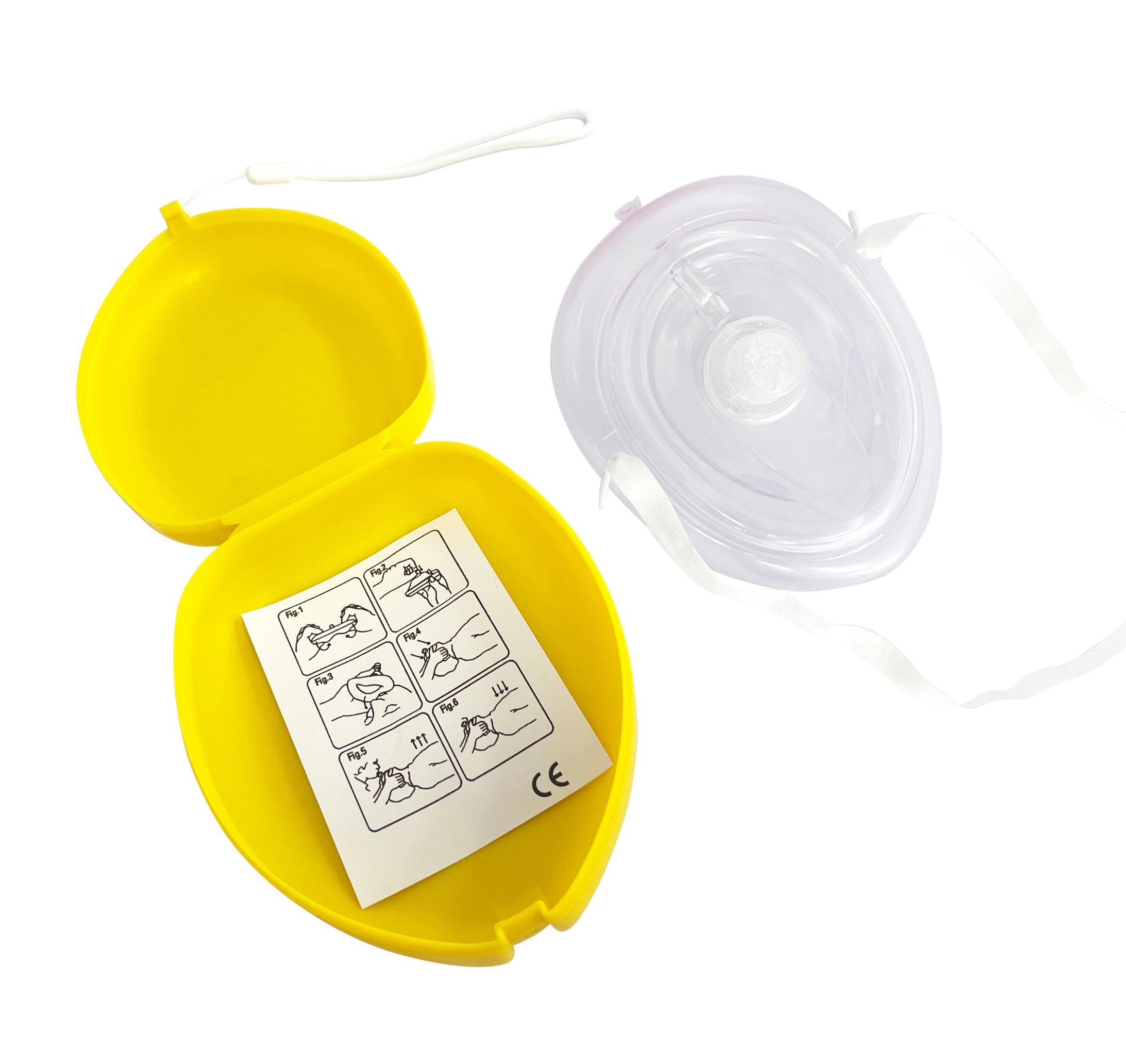 Emergency First Aid Kit with CPR Mask and Oxygen Training Supplies