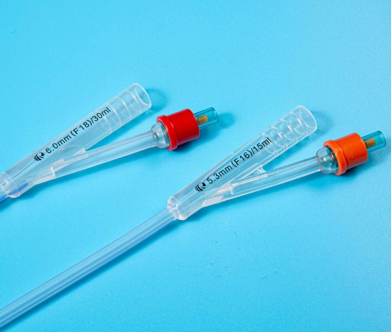 Premium Quality 100% Full Silicone 2-Way Foley Catheter