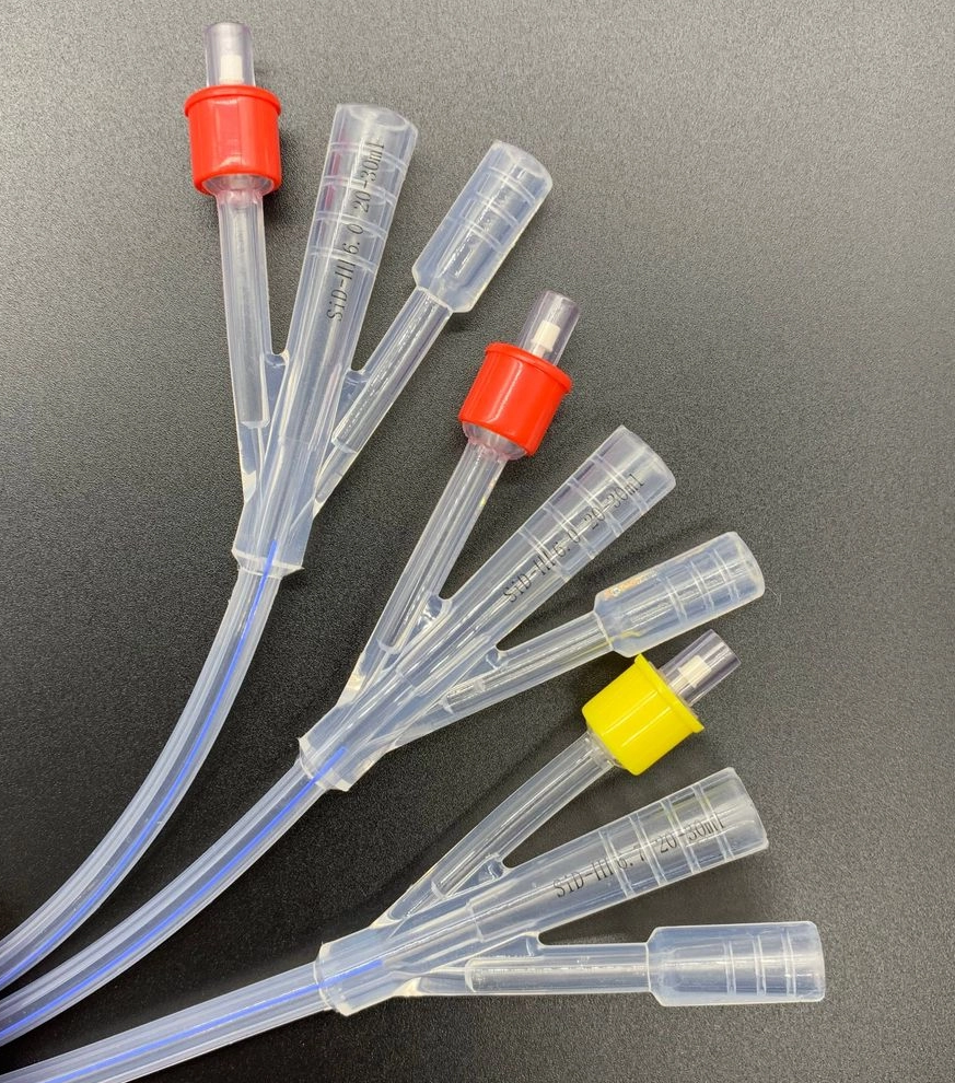 Manufacture Factory CE ISO FDA Approved 2 Ways Medical Catheter 100% All Silicone Foley Catheter