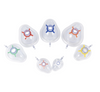 PVC Disposable Anesthesia Mask with Check Valve & Hook Ring, Various Sizes 0– 6, Transparent